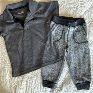 Pants and polo style shirt